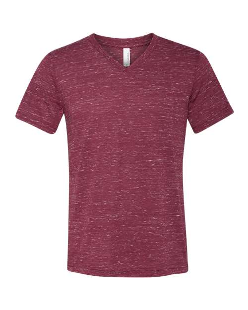 Textured Jersey V-Neck Tee