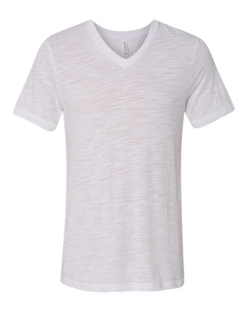 Textured Jersey V-Neck Tee