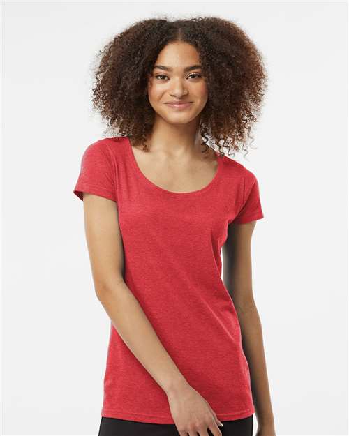 Women's Poly-Rich Scoop Neck T-Shirt