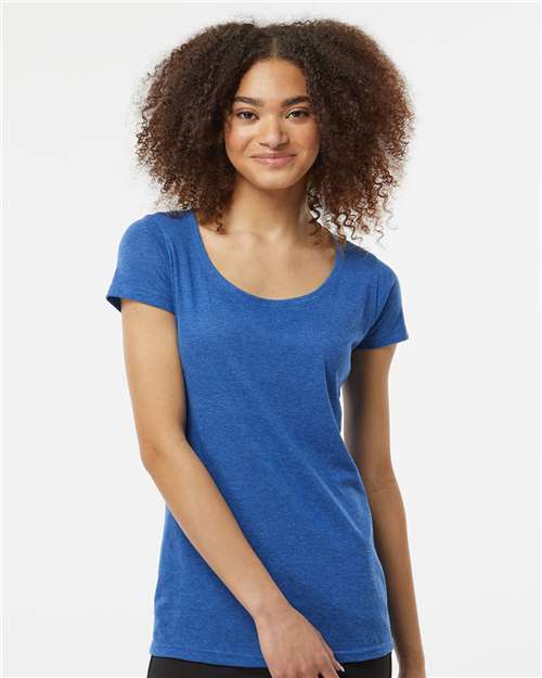 Women's Poly-Rich Scoop Neck T-Shirt