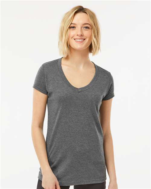 Women's Poly-Rich V-Neck T-Shirt