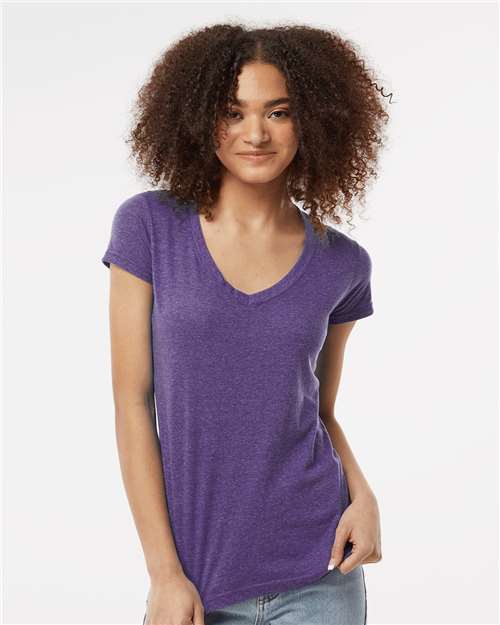 Women's Poly-Rich V-Neck T-Shirt