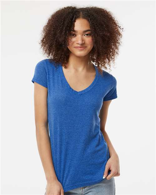 Women's Poly-Rich V-Neck T-Shirt