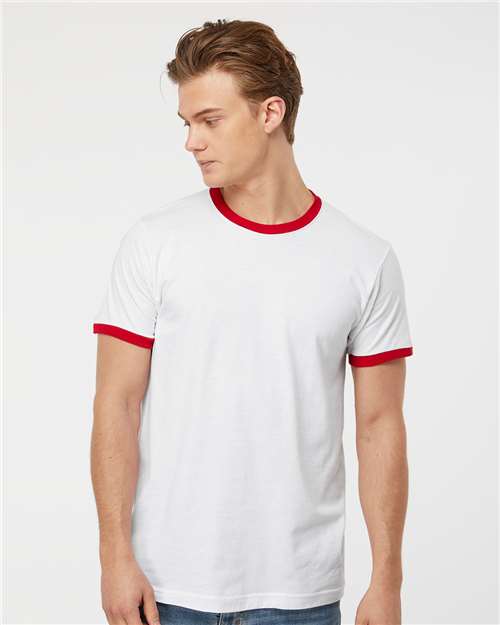 Fine Jersey Ringer T-Shirt