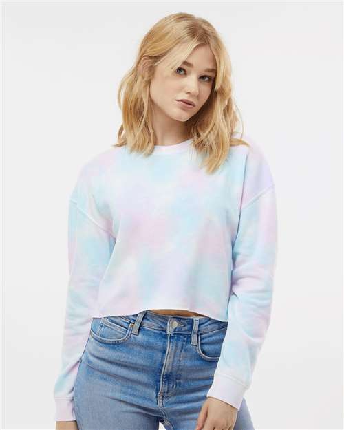 Women's Lightweight Crop Crewneck Sweatshirt