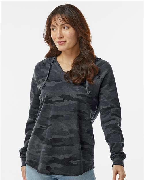 Women’s Lightweight California Wave Wash Hooded Sweatshirt