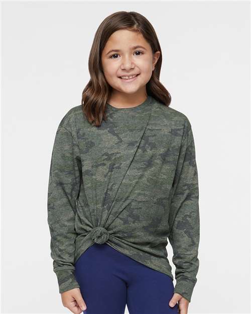 LAT - Youth Fine Jersey Long Sleeve Tee - S - 6201