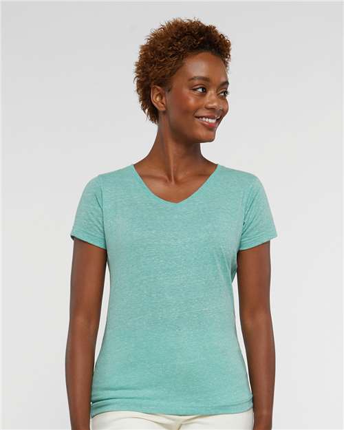 Women's Harborside Mélange V-Neck Tee