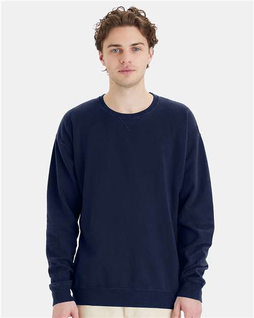 Garment-Dyed Crewneck Sweatshirt