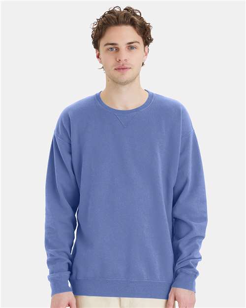 Garment-Dyed Crewneck Sweatshirt