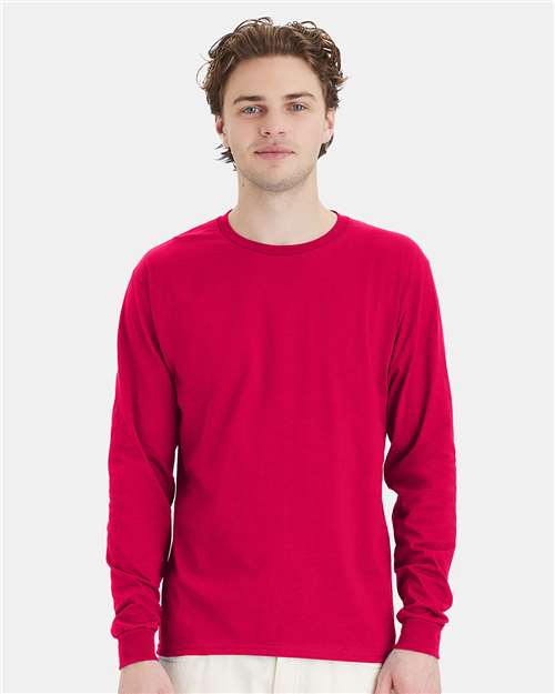 Hanes - Essential-T Long Sleeve T-Shirt - XL - 5286