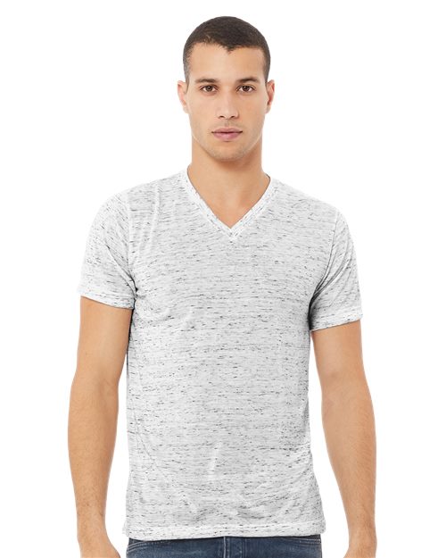 Textured Jersey V-Neck Tee