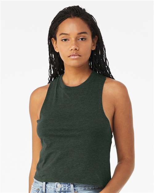 Women's Racerback Crop Tank