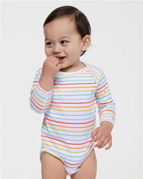 Infant Fine Jersey Long Sleeve Bodysuit