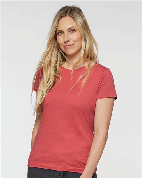 LAT - Women's Fine Jersey Tee - L - 3516