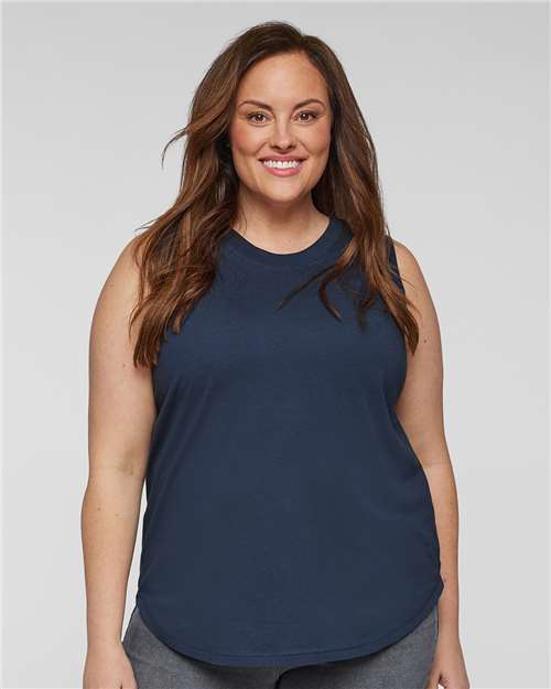 Women's Curvy Relaxed Fine Jersey Tank