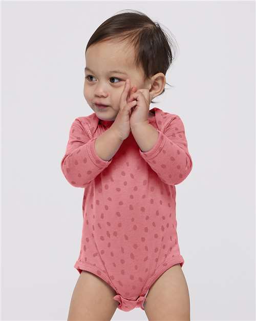 Infant Fine Jersey Long Sleeve Bodysuit