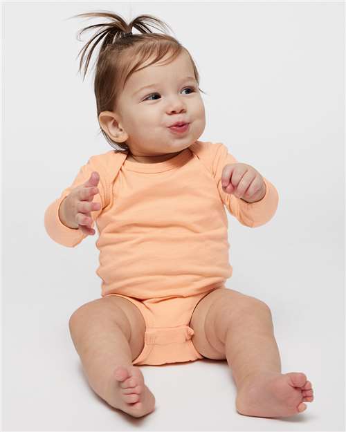 Infant Fine Jersey Long Sleeve Bodysuit