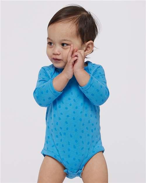 Infant Fine Jersey Long Sleeve Bodysuit