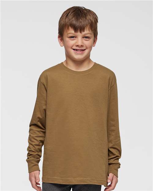 LAT - Youth Fine Jersey Long Sleeve Tee - S - 6201