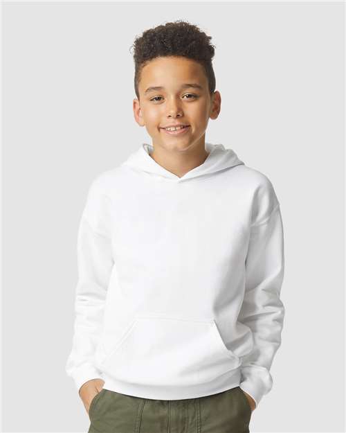 Softstyle® Youth Midweight Hooded Sweatshirt