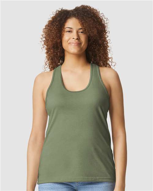 Softstyle® Women’s CVC Racerback Tank Top