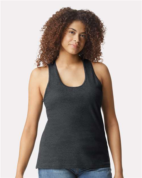 Softstyle® Women’s CVC Racerback Tank Top