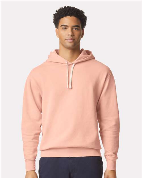 Garment-Dyed Lightweight Fleece Hooded Sweatshirt