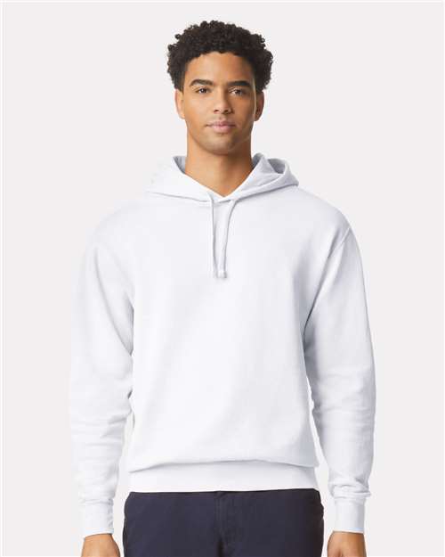 Garment-Dyed Lightweight Fleece Hooded Sweatshirt