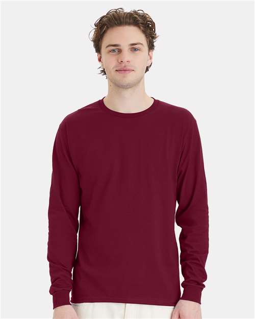 Hanes - Essential-T Long Sleeve T-Shirt - 3XL - 5286