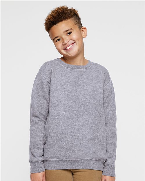 Youth Elevated Fleece Crewneck Sweatshirt