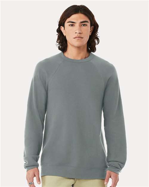 Sponge Fleece Raglan Crewneck Sweatshirt