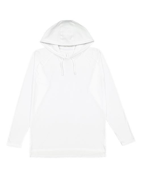 Fine Jersey Hooded Long Sleeve Raglan T-Shirt