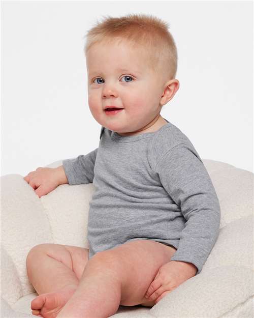 Infant Fine Jersey Long Sleeve Bodysuit