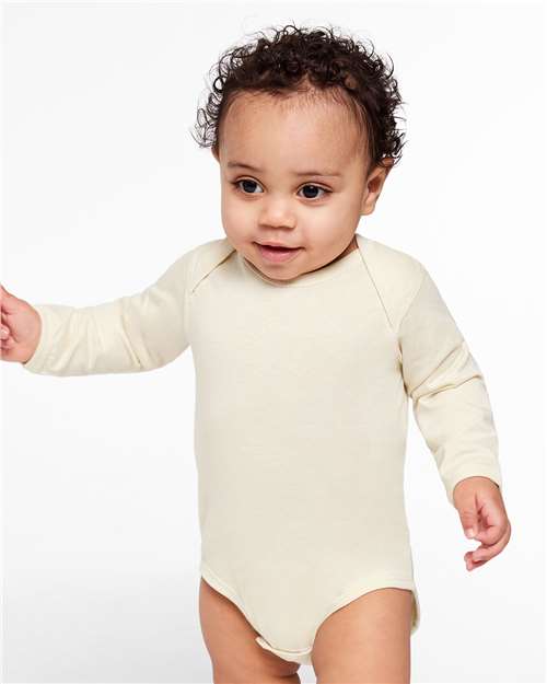 Infant Fine Jersey Long Sleeve Bodysuit