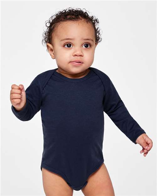 Infant Fine Jersey Long Sleeve Bodysuit