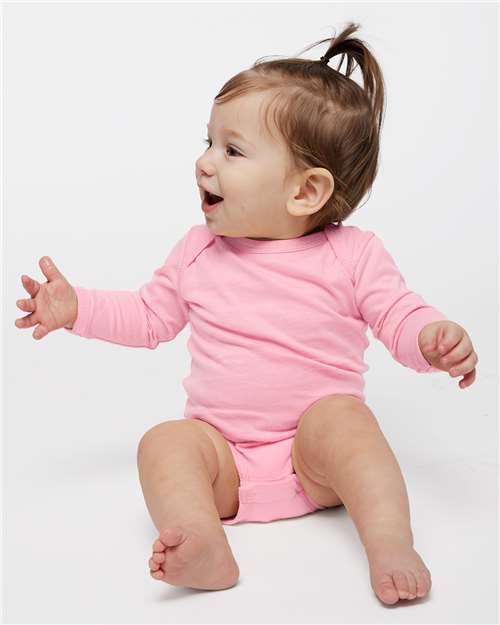 Infant Fine Jersey Long Sleeve Bodysuit