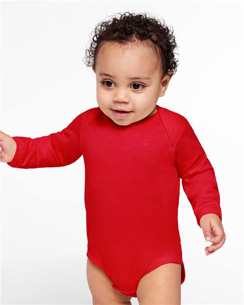 Infant Fine Jersey Long Sleeve Bodysuit