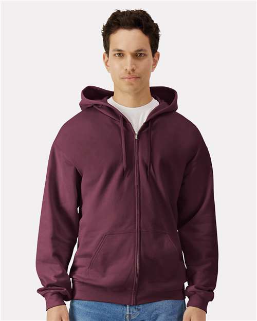 Softstyle® Full-Zip Hooded Sweatshirt