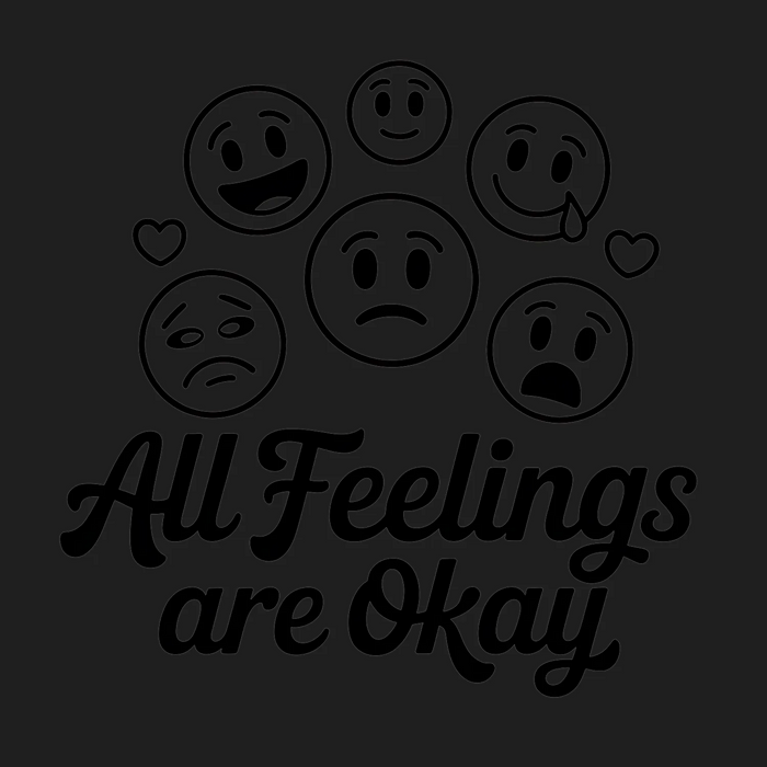 Emotion Faces DTF Transfer Ready to Press