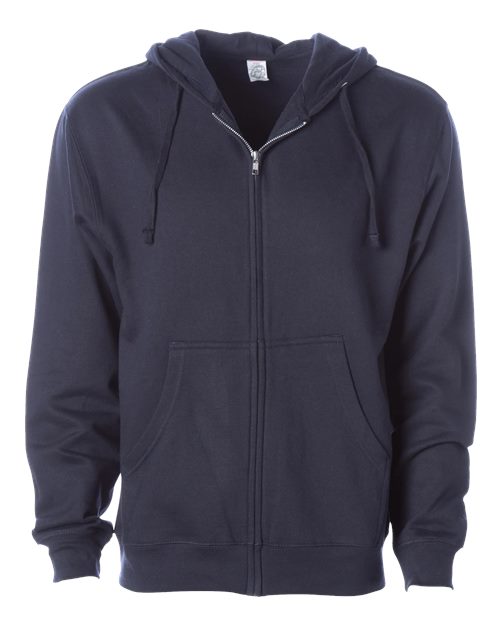 Independent Trading Co. - Midweight Full-Zip Hooded Sweatshirt - M - SS4500Z