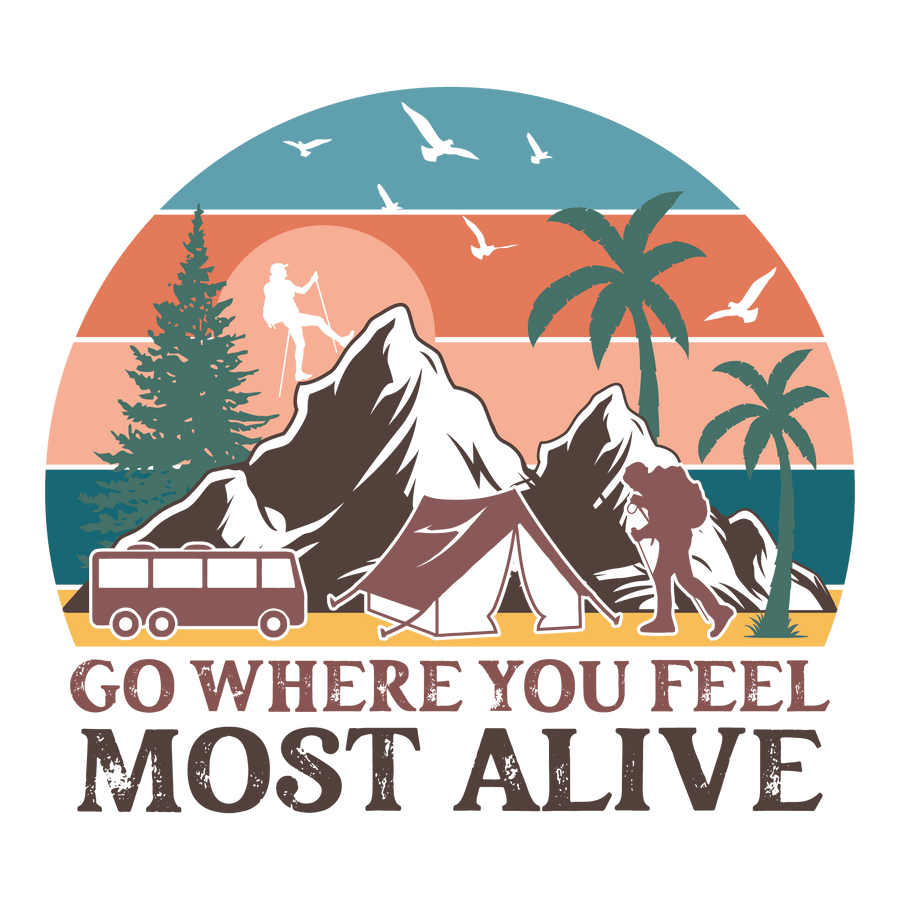 Cool Adventure Design - DTF Ready To Press