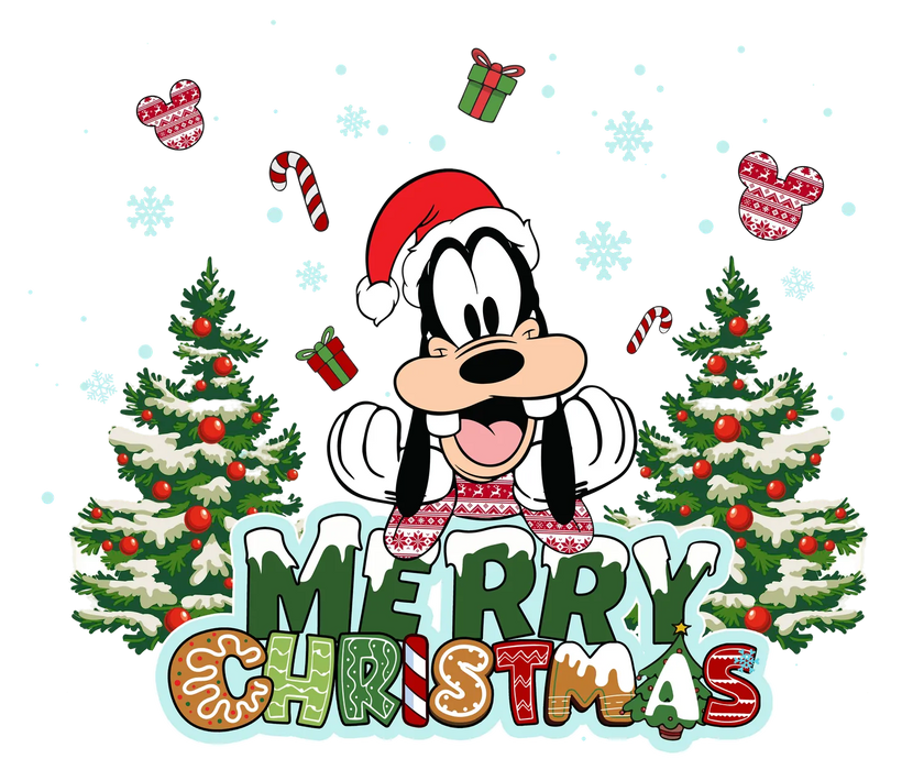 Christmas Magic DTF Transfer Ready to Press