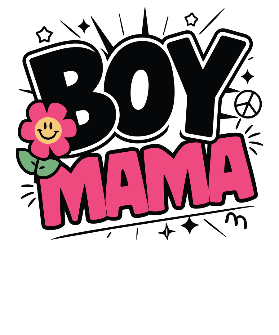 Boy Mama Design - DTF Ready To Press