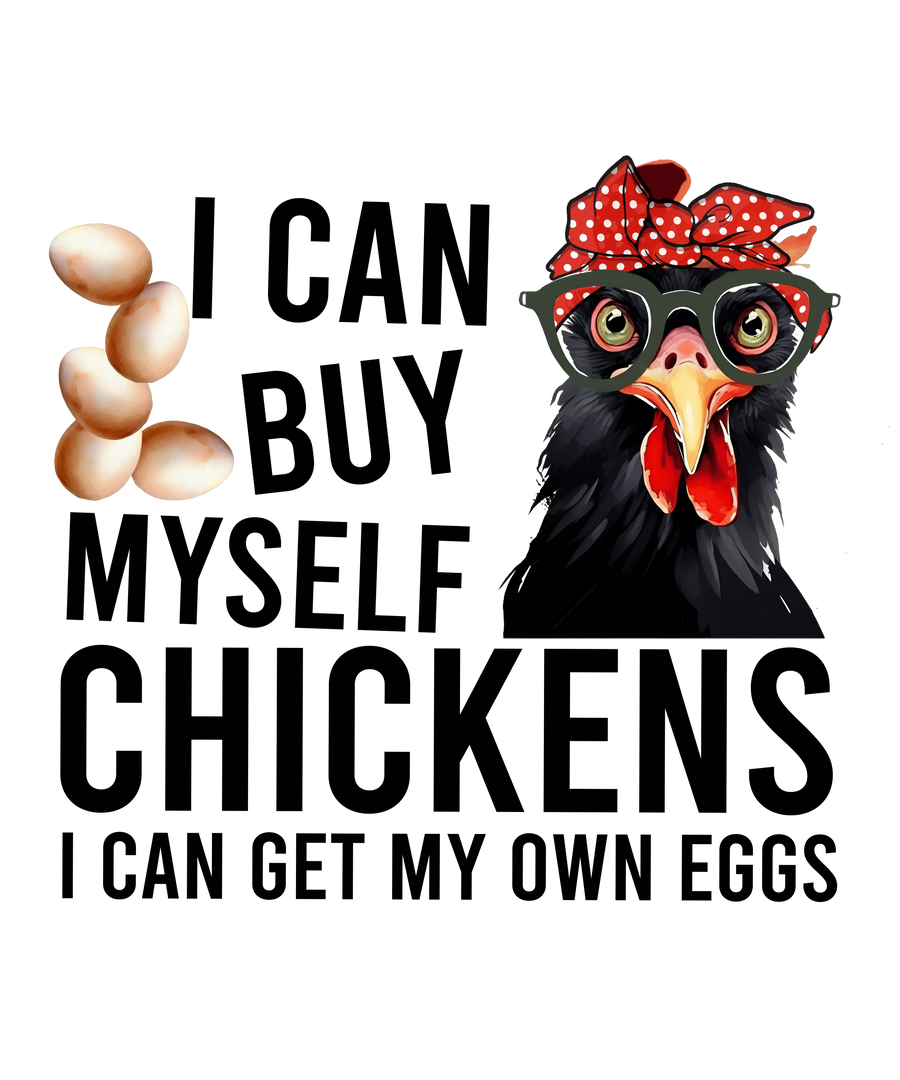 Funny Chicken Mama Design - DTF Ready To Press