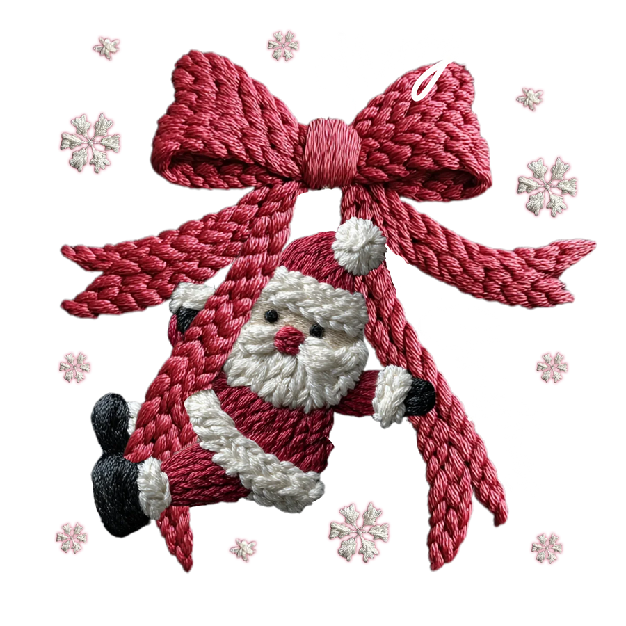Santa Claus DTF Transfer Ready to Press Merry Christmas
