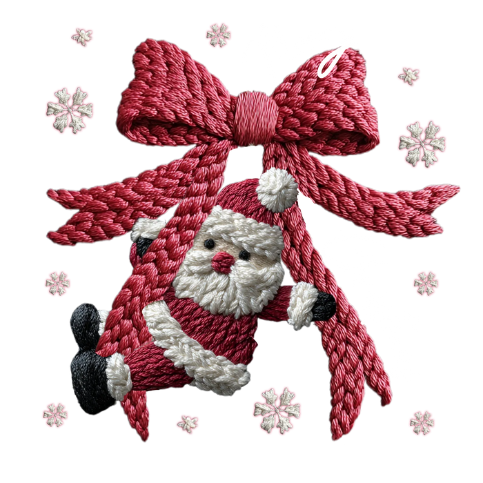 Santa Claus DTF Transfer Ready to Press Merry Christmas