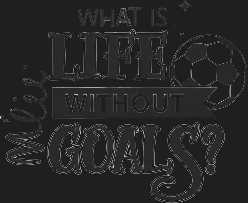 Soccer Motivation DTF Transfer Ready to Press