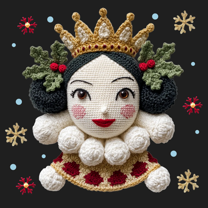 Winter Queen DTF Transfer Ready to Press