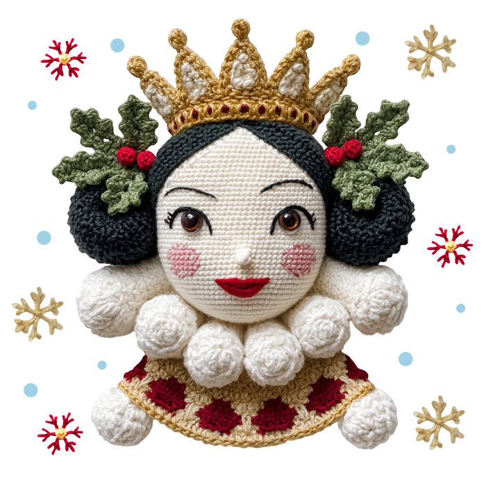 Winter Queen DTF Transfer Ready to Press